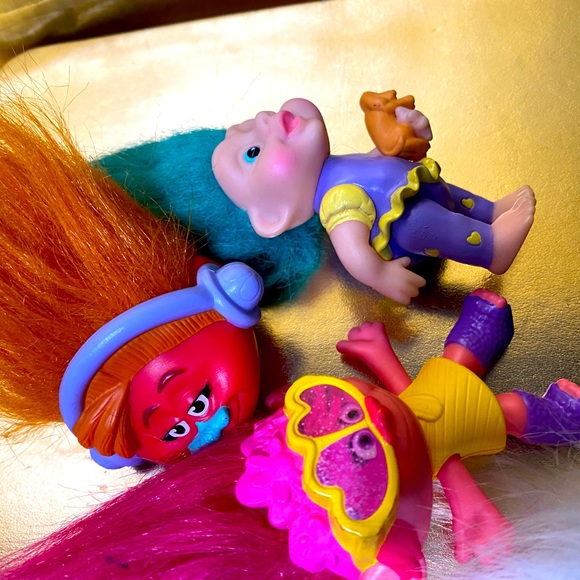 DREAMWORKS TROLLS, MCDONALD’S & 90’s APPLAUSE MAGIC BABY TROLL BUNDLE OF 8 - Picture 13 of 15
